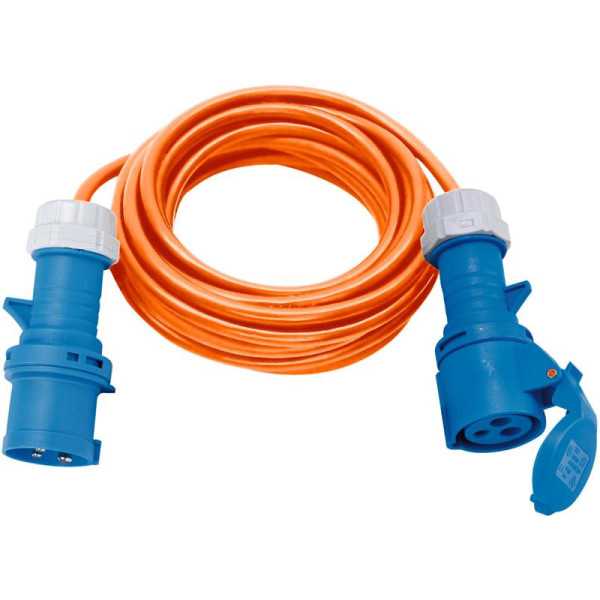 Alargador eléctrico IP44 H07RN-F 3G con clavijas y conectores CEE 230V/16A (10 m x 2,5 mm) BRENNENSTUHL