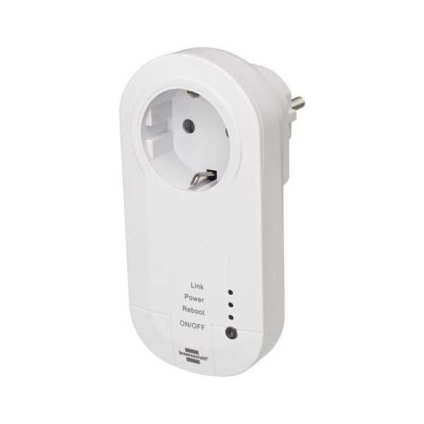 Enchufe inteligente brennenstuhl® Connect WiFi con transmisor de 433MHz WA 3600 LRF01 433 BRENNENSTUHL