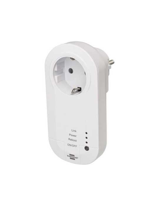 Enchufe inteligente brennenstuhl® Connect WiFi con transmisor de 433MHz WA 3600 LRF01 433 BRENNENSTUHL
