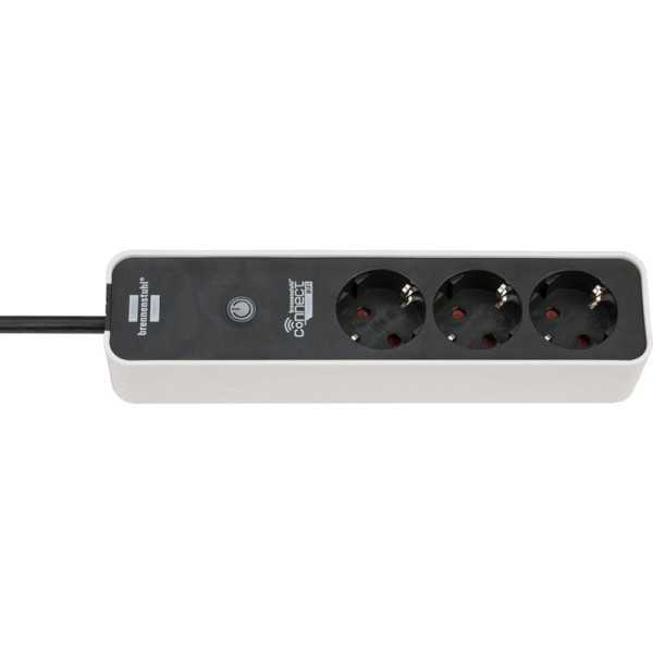Base múltiple inteligente Ecolor compatible con brennenstuhl®Connect WiFi BRENNENSTUHL