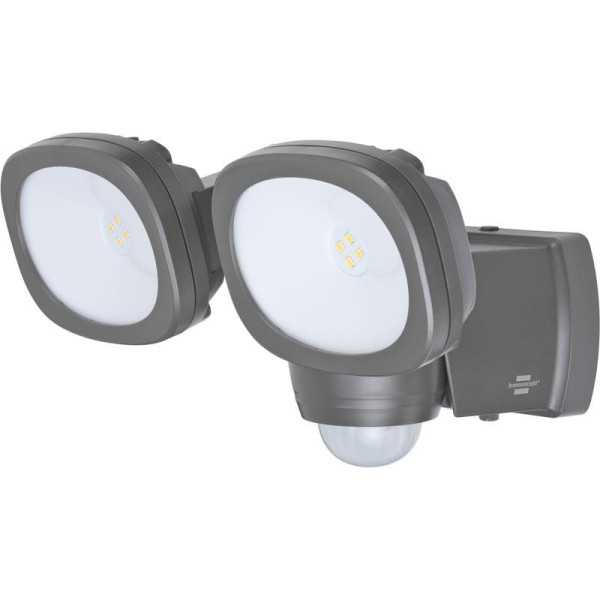 Foco LED de pared doble a batería LUFOS 420 con detector de movimiento (240 x 2 lm) BRENNENSTUHL