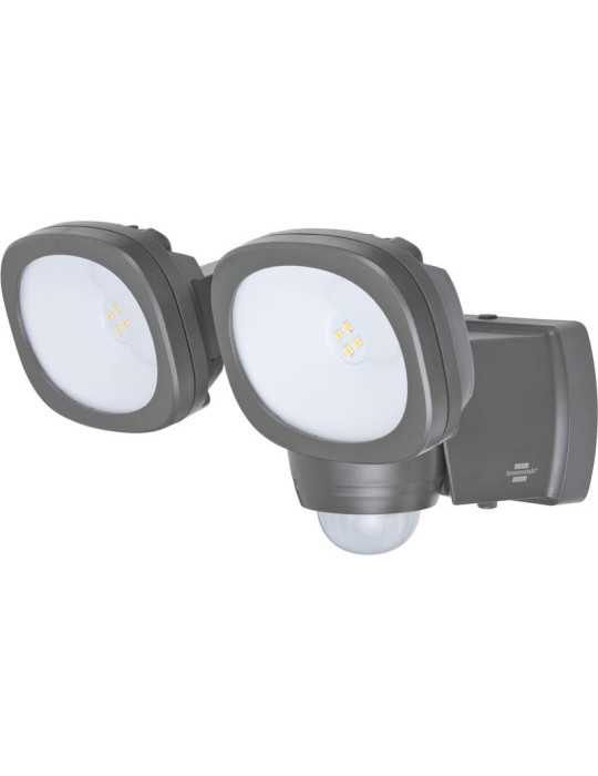 Foco LED de pared doble a batería LUFOS 420 con detector de movimiento (240 x 2 lm) BRENNENSTUHL