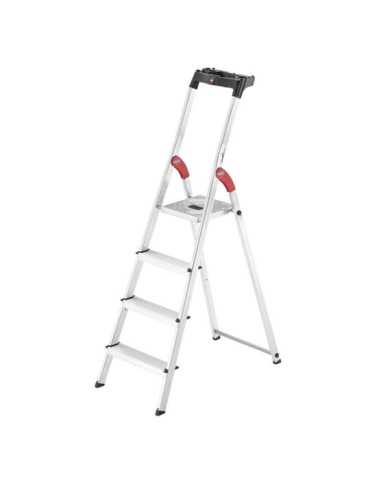 Escalera tijera aluminio L60 EasyClix FR (4 peldaños) R HAILO