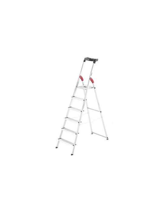 Escalera tijera aluminio L60 EasyClix FR (6 peldaños) R HAILO
