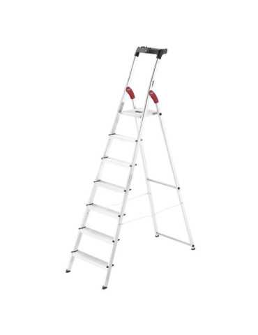 Escalera tijera aluminio L60 EasyClix FR (7 peldaños) R HAILO