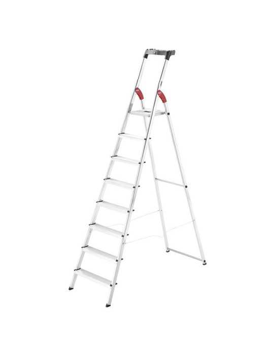Escalera tijera aluminio L60 EasyClix FR (8 peldaños) R HAILO
