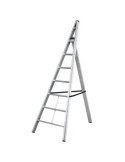 Escalera triangular de aluminio Trittika (6 peldaños) GIERRE