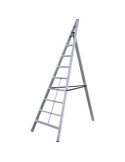 Escalera triangular de aluminio Trittika (8 peldaños) GIERRE