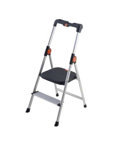 Mini escalera ultraligera de aluminio Dekorstep (2 peldaños) GIERRE