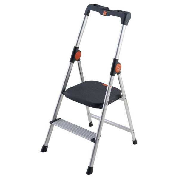 Mini escalera ultraligera de aluminio Dekorstep (2 peldaños) GIERRE