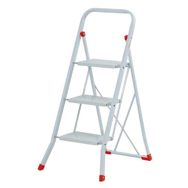 Mini escalera básica de acero Sempreutile (3 peldaños) GIERRE