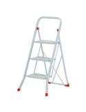 Mini escalera básica de acero Sempreutile (3 peldaños) GIERRE