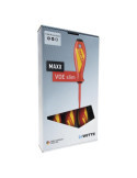 Juego de 6 destornilladores aislados con varilla reducida MAXX VDE Slim (PL + PH) WITTE