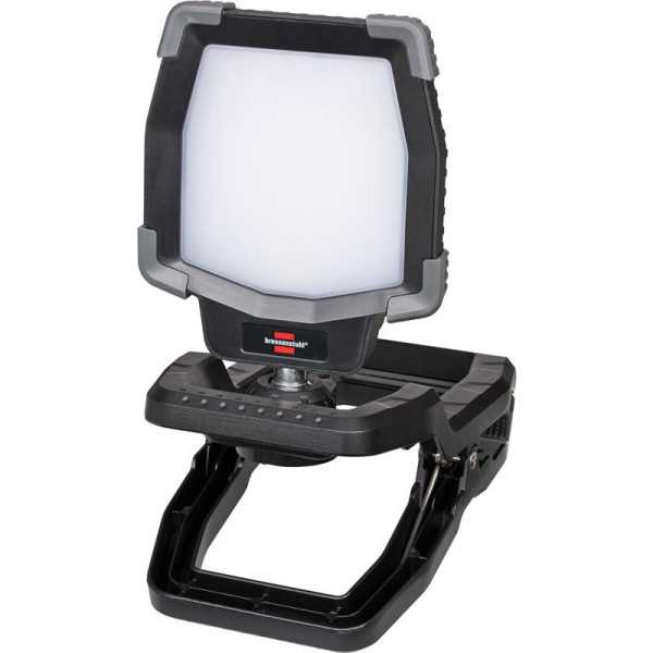Foco de trabajo LED portátil con pinza abrazadera CL 4050 MA, IP65 BRENNENSTUHL