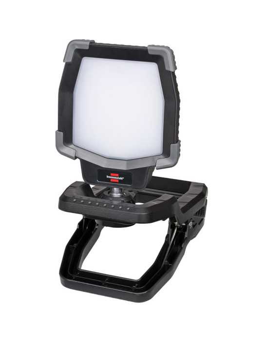 Foco de trabajo LED portátil con pinza abrazadera CL 4050 MA, IP65 BRENNENSTUHL