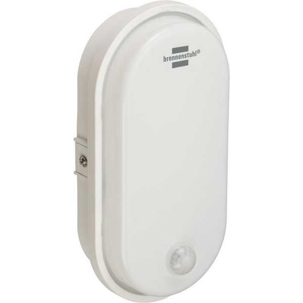 Aplique/plafón LED ovalado OL de 1600 lm con detector de movimiento y protección IP54 BRENNENSTUHL