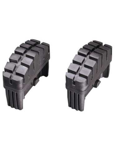 Juego de 2 tacos para perfiles de 72 mm de escaleras ProfiLOT y ProfiStep HAILO
