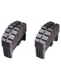 Juego de 2 tacos para perfiles de 85 mm de escaleras ProfiLOT y ProfiStep HAILO