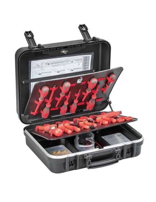 Maleta portaherramientas Boxer PEL con elásticos GT LINE