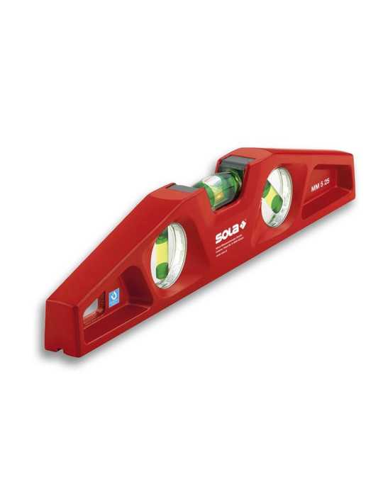 Nivel de burbuja de fundición MM 5 25 (250 mm) SOLA
