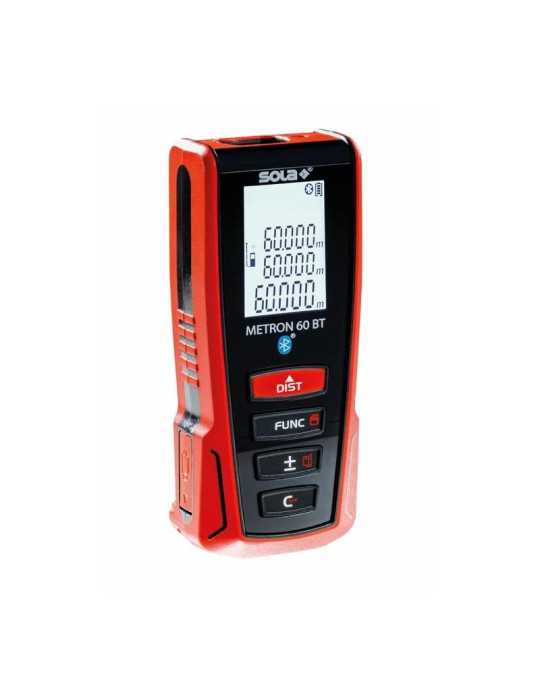 Medidor láser Metron 60 BT (60 m y ±1.50 mm) SOLA