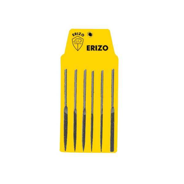 Estuche de 6 limas de aguja basta ERIZO