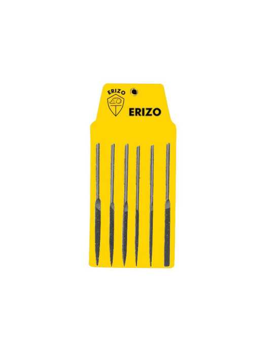 Estuche de 6 limas de aguja entrefina ERIZO