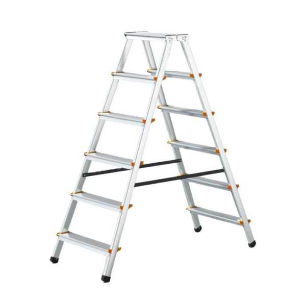 Escalera de tijera de doble subida Stylo (6 peldaños) GIERRE