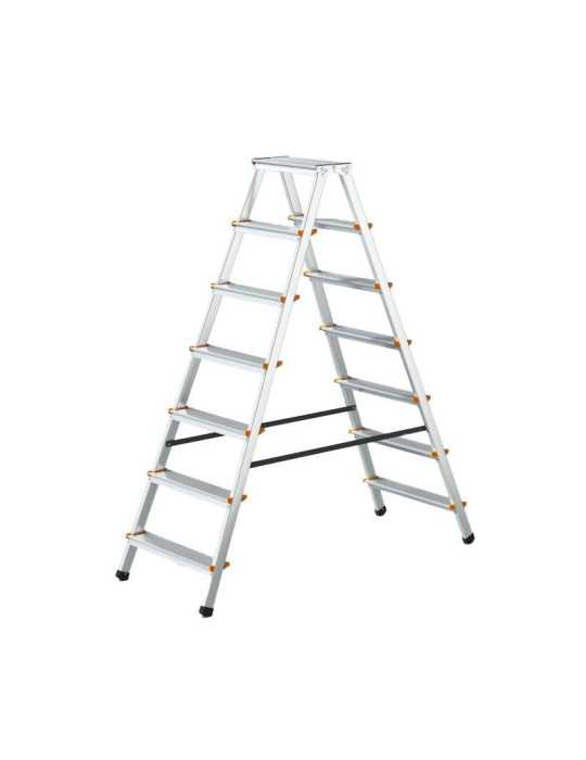 Escalera de tijera de doble subida Stylo (7 peldaños) GIERRE