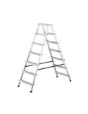Escalera de tijera de doble subida Stylo (7 peldaños) GIERRE
