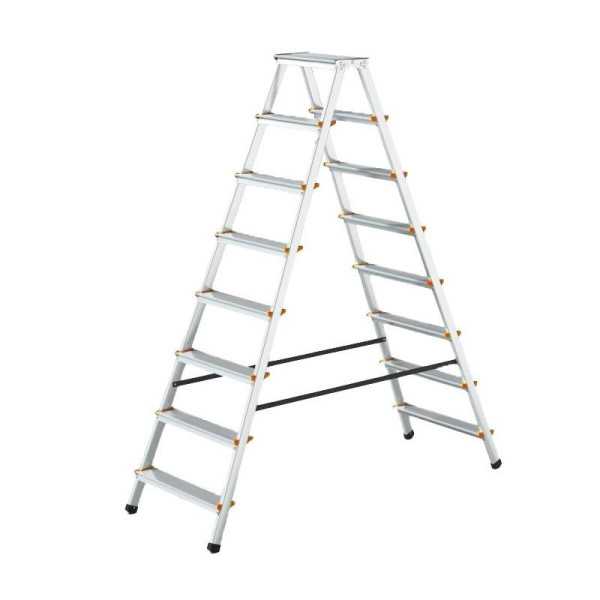 Escalera de tijera de doble subida Stylo (8 peldaños) GIERRE