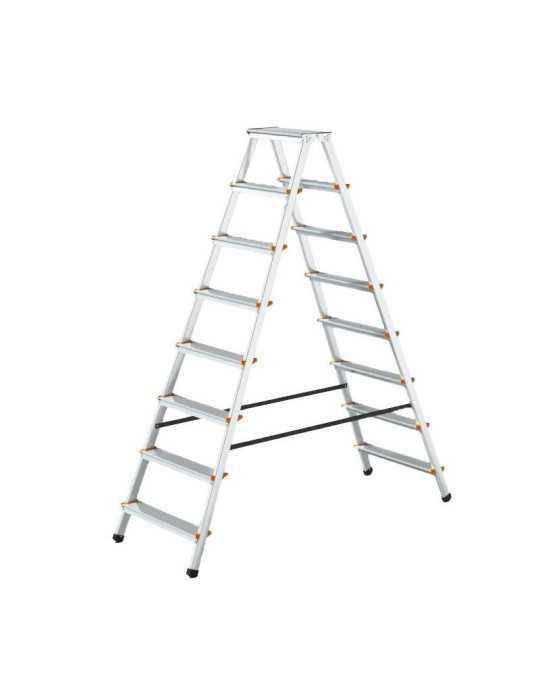 Escalera de tijera de doble subida Stylo (8 peldaños) GIERRE