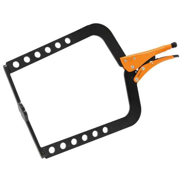 Sargento de acero escotado (500 mm) GRIP-ON