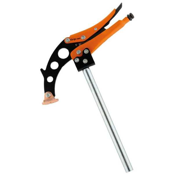 Sargento para mesas perforadas (324 x Ø16 mm) GRIP-ON
