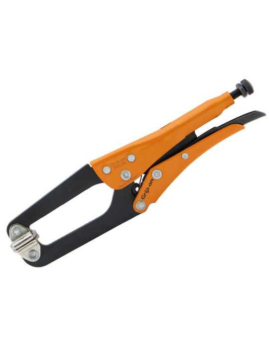 Sargento de acero con oscilantes (290 mm) GRIP-ON