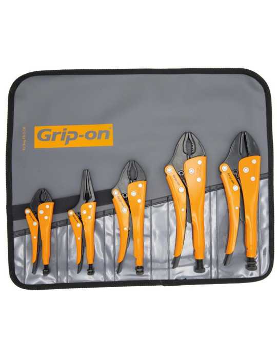 Kit básico de 5 tenazas grip BK-SET5 GRIP-ON