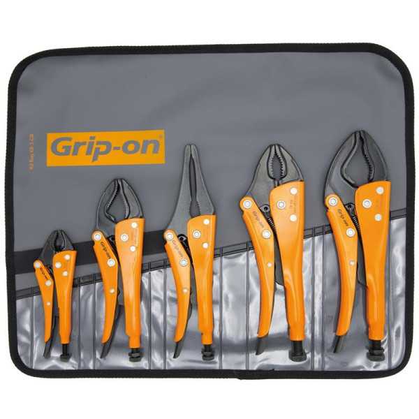 Kit general de 5 tenazas grip GK-SET5 GRIP-ON