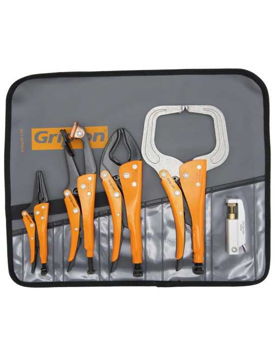 Kit soldador de 5 tenazas grip WK-SET5 GRIP-ON