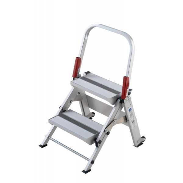 Taburete profesional aluminio (2 peldaños) GIERRE