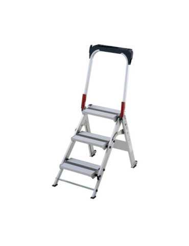 Taburete profesional aluminio (3 peldaños) GIERRE