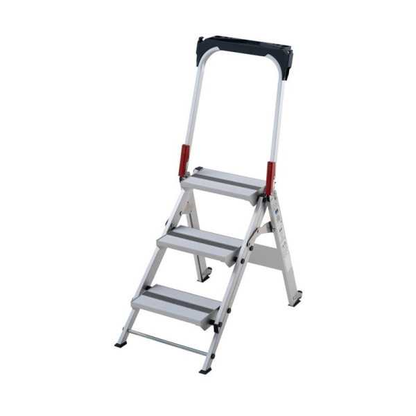 Taburete profesional aluminio (3 peldaños) GIERRE