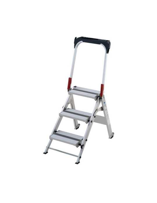Taburete profesional aluminio (3 peldaños) GIERRE