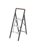 Taburete acero-aluminio Mini Slimstep Mix (3 peldaños) GIERRE