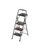 Taburete acero Solidstep (3 peldaños) GIERRE