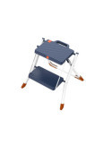 Taburete acero Minisgà peldaños de plástico (2 peldaños) GIERRE