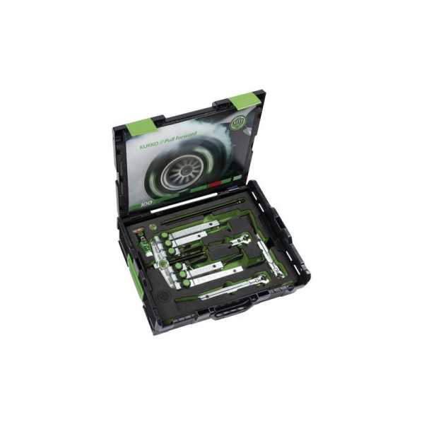 Juego extractor universal 2 y 3 brazos con ganchos estrechos ajuste rápido de goma KUKKO