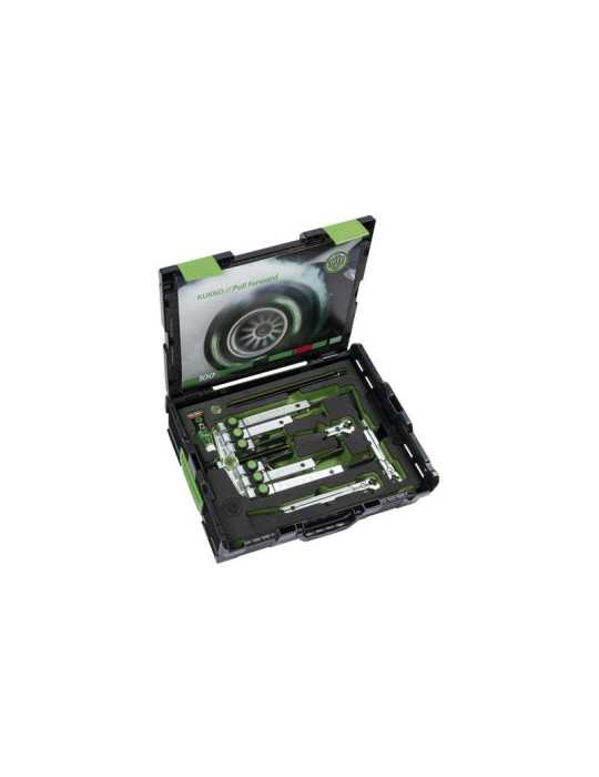 Juego extractor universal 2 y 3 brazos con ganchos estrechos ajuste rápido de goma KUKKO