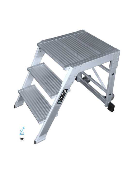 Escalera KTL MAX taburete fijo 60 grados