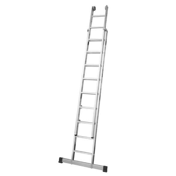 Escalera KTL doble extension manual con base Industrial
