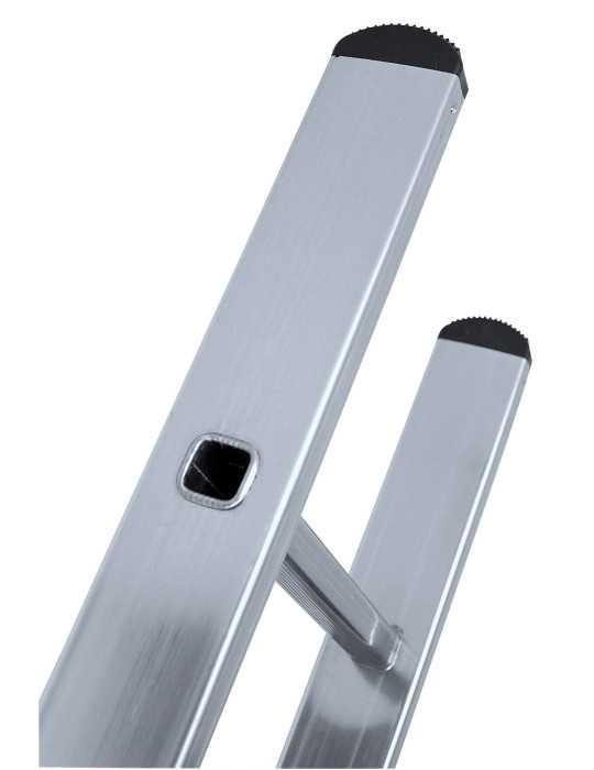 Escalera KTL doble extension manual con base Industrial